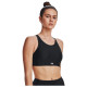 Under Armour Γυναικείο μπουστάκι UA Infinity Mid High Neck Shine